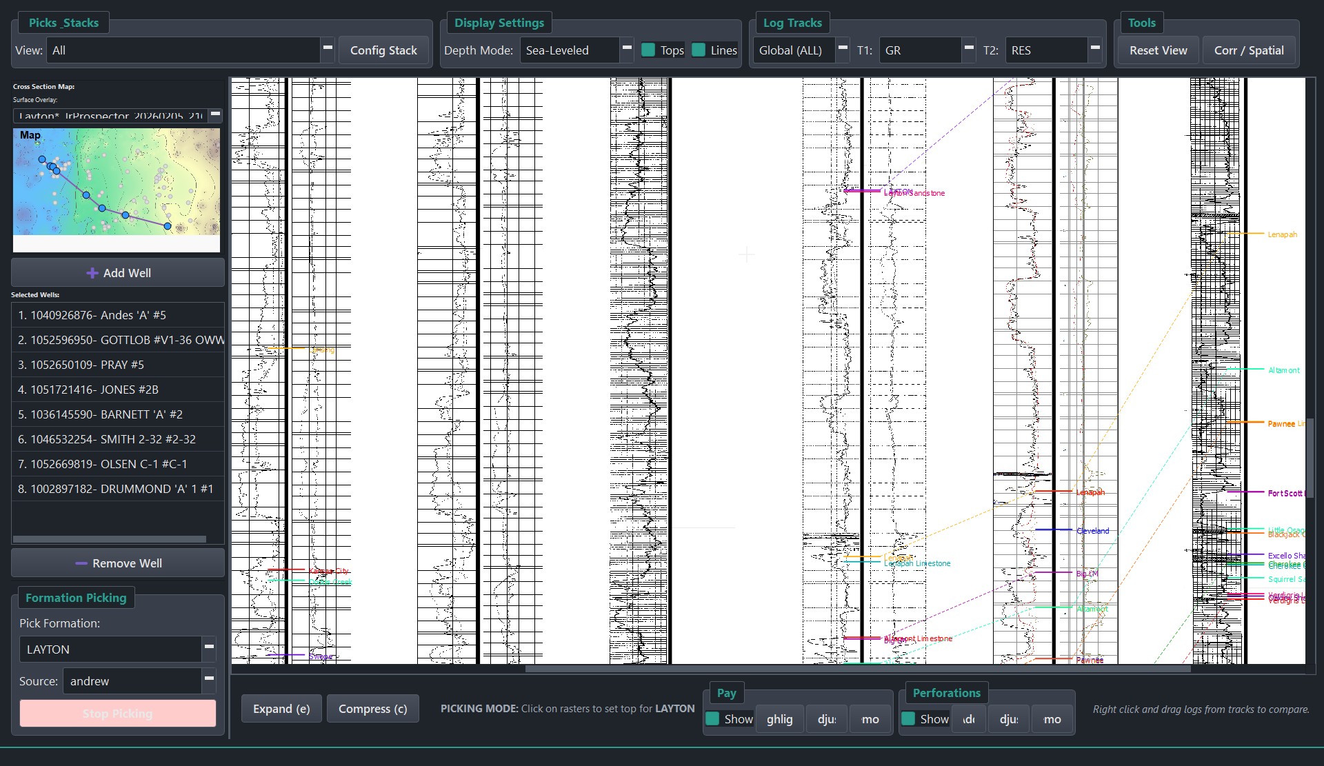 Correlation module