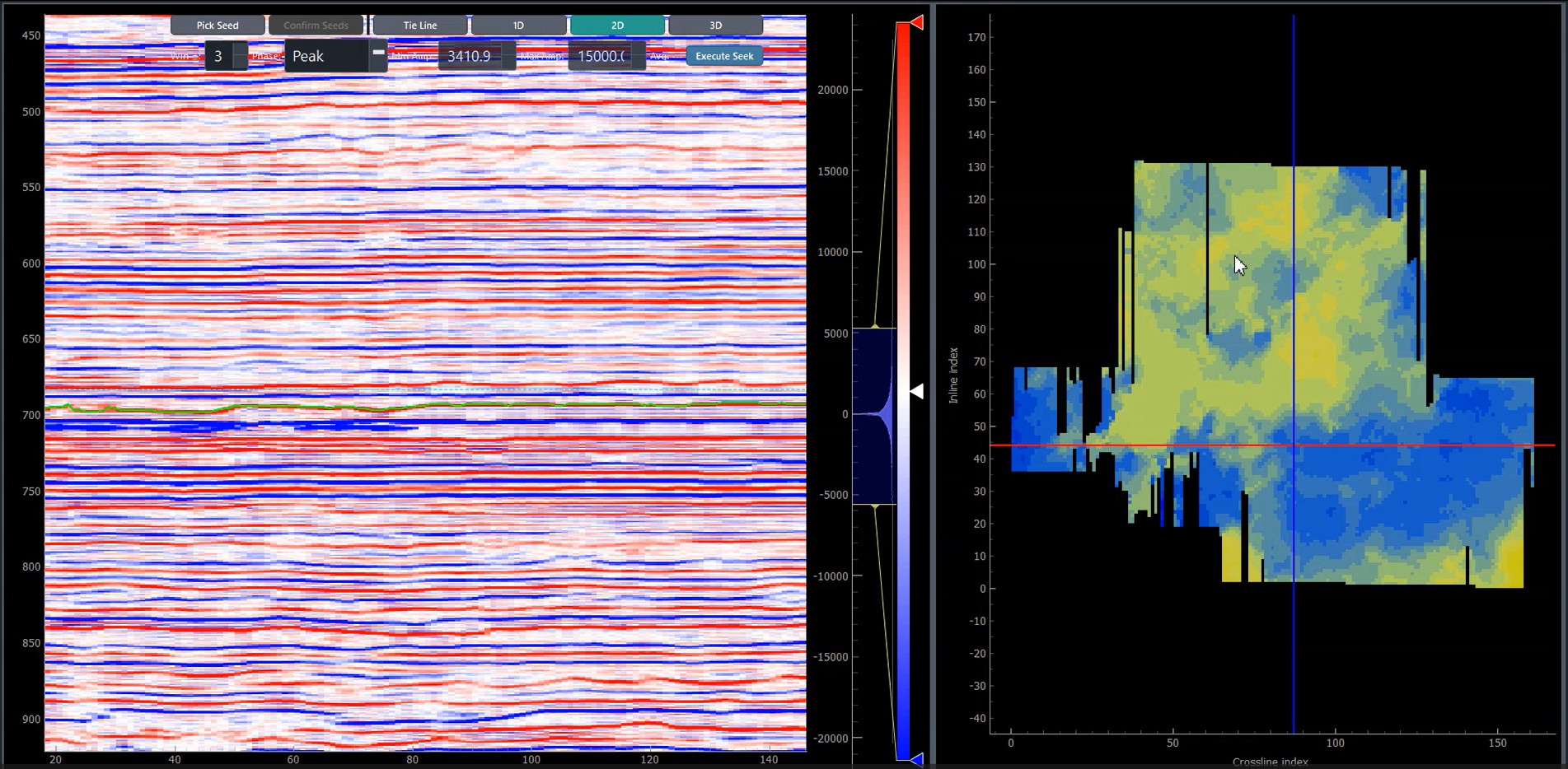 Seismic Interpretation module